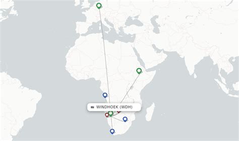 flights to windhoek namibia